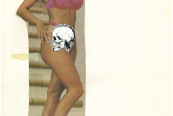 1998 - Pamela - Collage auf Papier_42x59