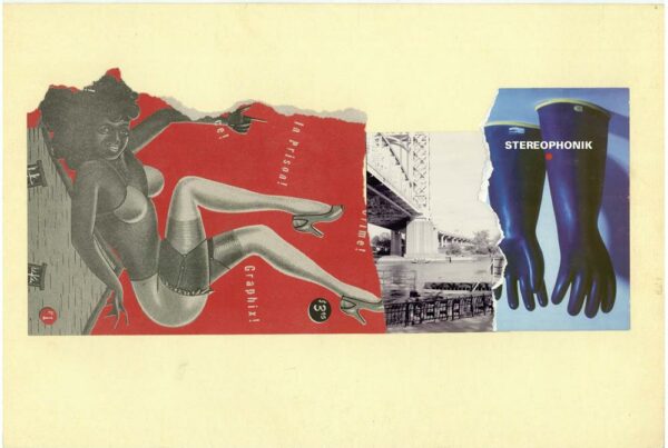 1998 - STEREOPHONIK - Collage auf Papier_42x59