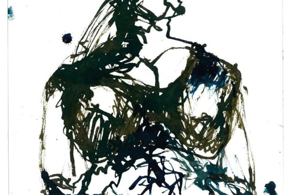 2003 - Studie 02 - Mischtechnik auf Papier_15x21