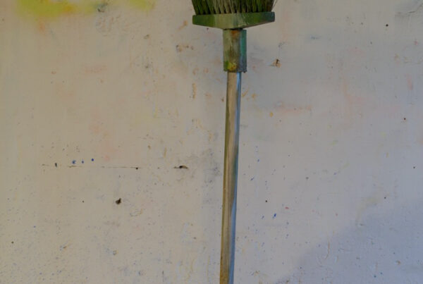 2016 - The Broom of life - Besen und Stiel, Acryl