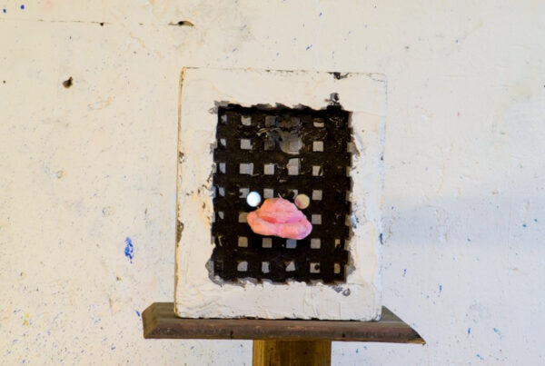 2016 - Zahnpasta - Gummi Rosa Spiegel - 35x25